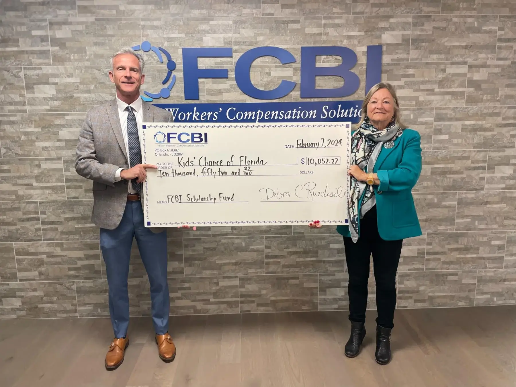 FCBI Kids' Chance Scholarship Presentation 2024 FCBI